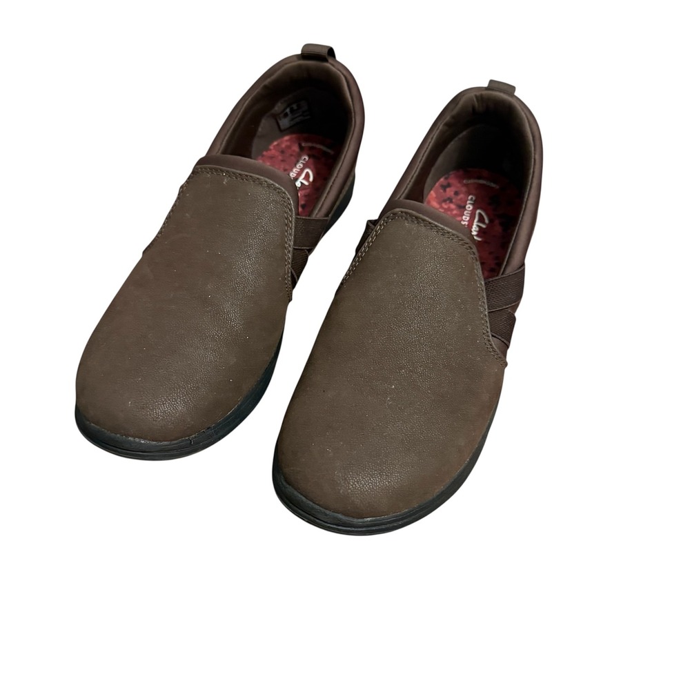 Clarks Cloudstepper Size 8‎ Breeze Bali Slip-On Shoes Loafers brown
